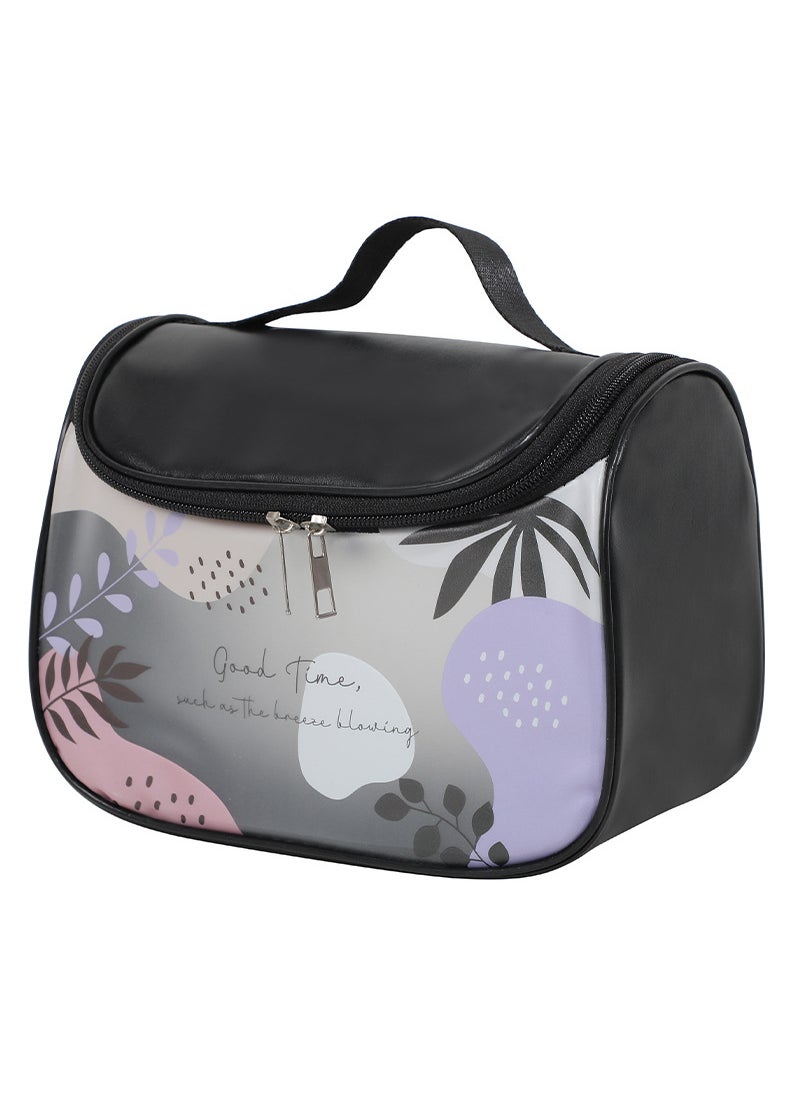 Large Capacity Cosmetic Organizer Bag Black