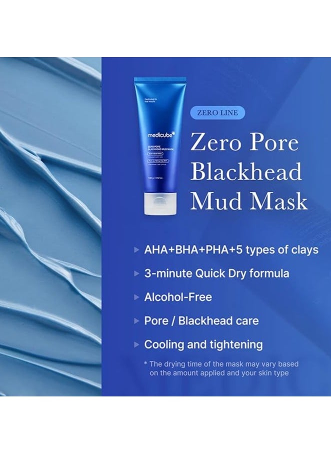 Medicube - Zero Pore Blackhead Mud Mask