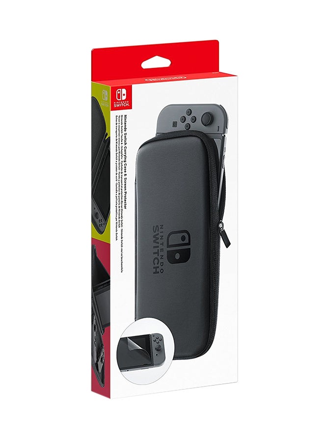 Pokemon: Let's Go Pikachu-Nintendo Switch-Carry Case Plus Screen Protector - role_playing - nintendo_switch