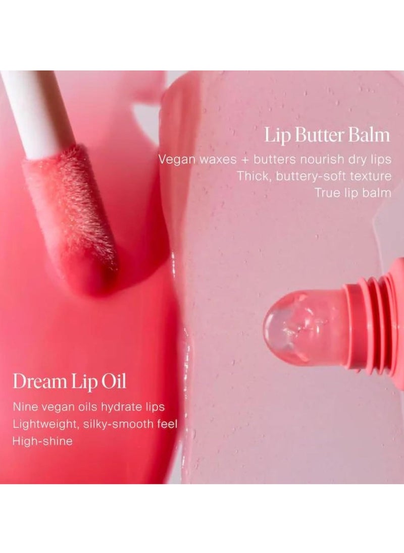 Dream Lip Oil for Moisturizing Sheer Coverage, High-Shine Tint, and Deep Hydration - Pink Cloud (4.5ml)