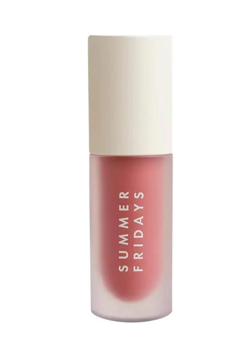 Dream Lip Oil for Moisturizing Sheer Coverage, High-Shine Tint, and Deep Hydration - Blush Dreams (4.5ml)