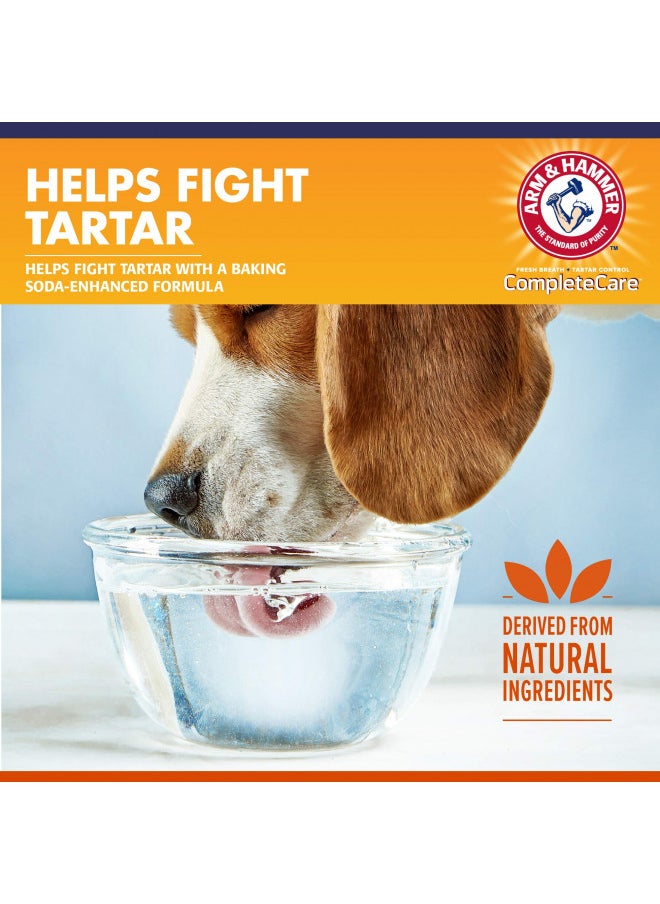Arm & Hammer Complete Care Fresh Dental Water Additive for Dogs and Cats - Dog Water Additive, Dog Mouth Wash, Dog Dental Rinse, PetWater Additive, Cat Dental Care Bad Breath, Cat Supplies