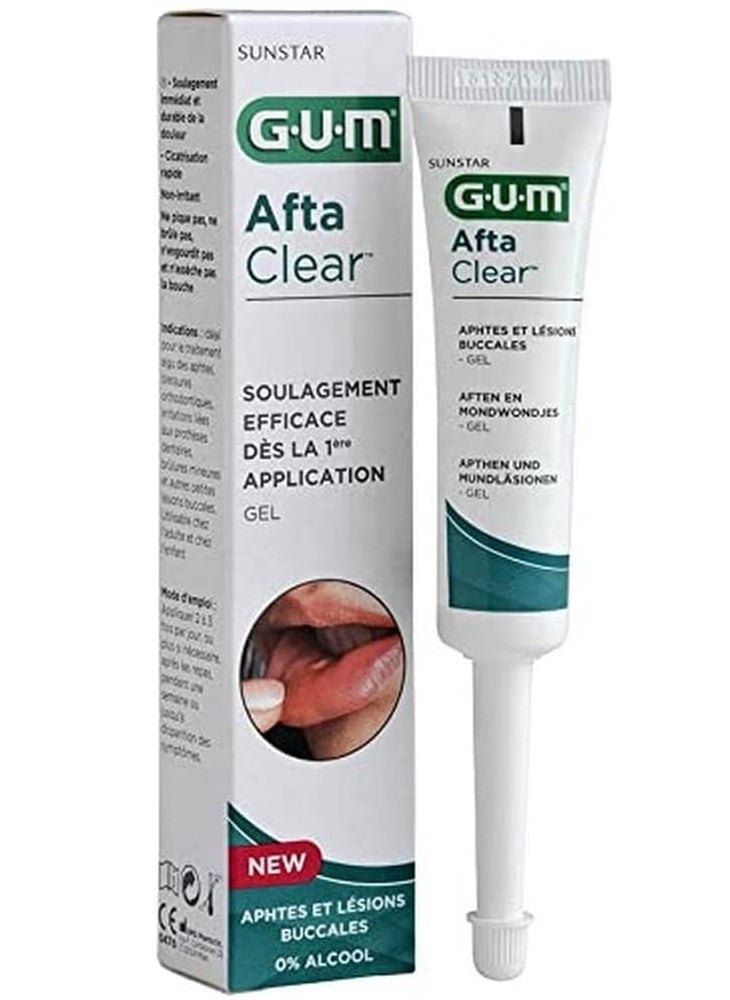 Afta Clear Canker Sores and Mouth Lesions Gel 10ml