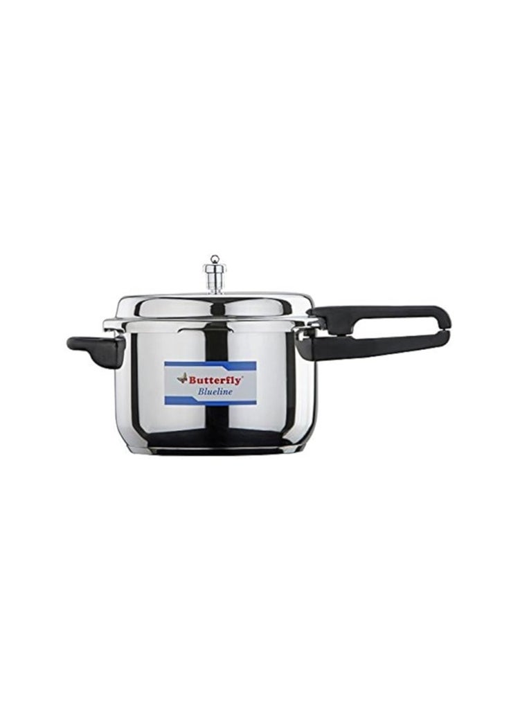 Butterfly Standard Aluminium Outer Lid Pressure Cooker, 5.5 Litre