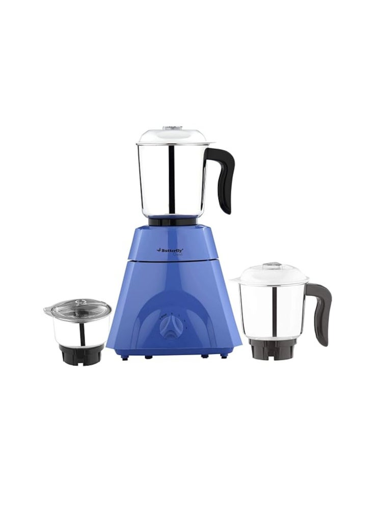 Butterfly ABS Plastic Grand 500 Watts Mixer Grinder, Blue