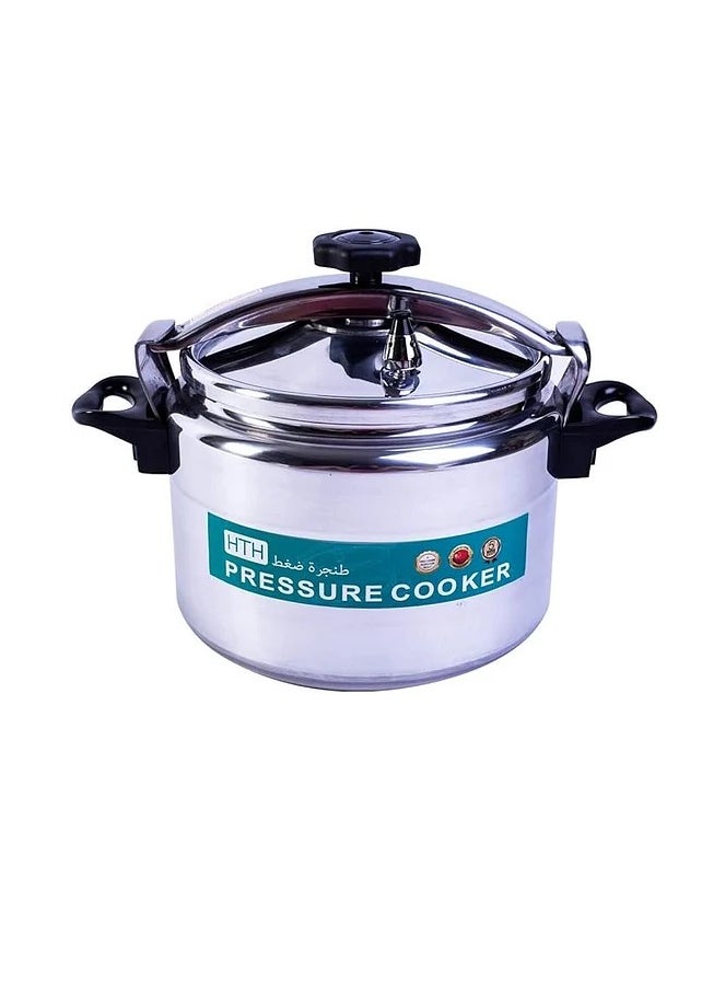 HTH 20L Pressure Cooker Aluminum for Household, Super-pressure Cooker Secure Cookerware, Silver