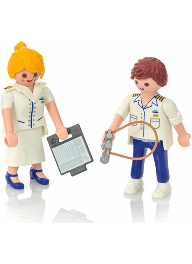 PLAYMOBIL Cruise Ship Officers Building Set