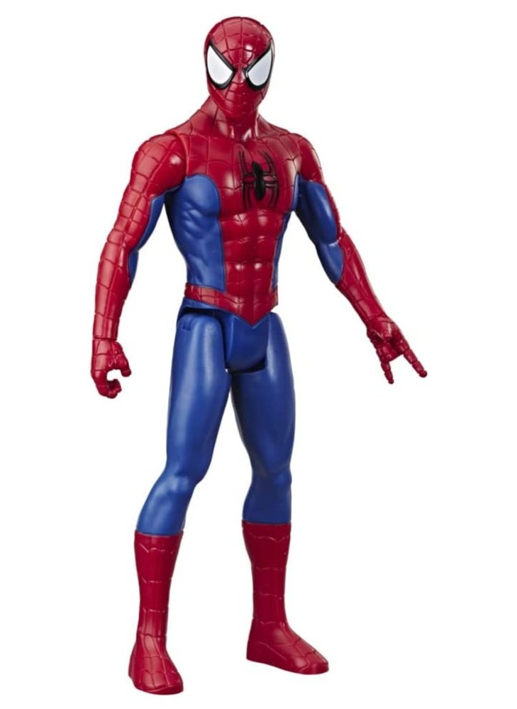 Marvel Spider-Man Titan Hero Series Spider-Man Action Figure, 12-Inch-Scale Super Hero Action Figure Toy, for Kids Ages 4 and Up