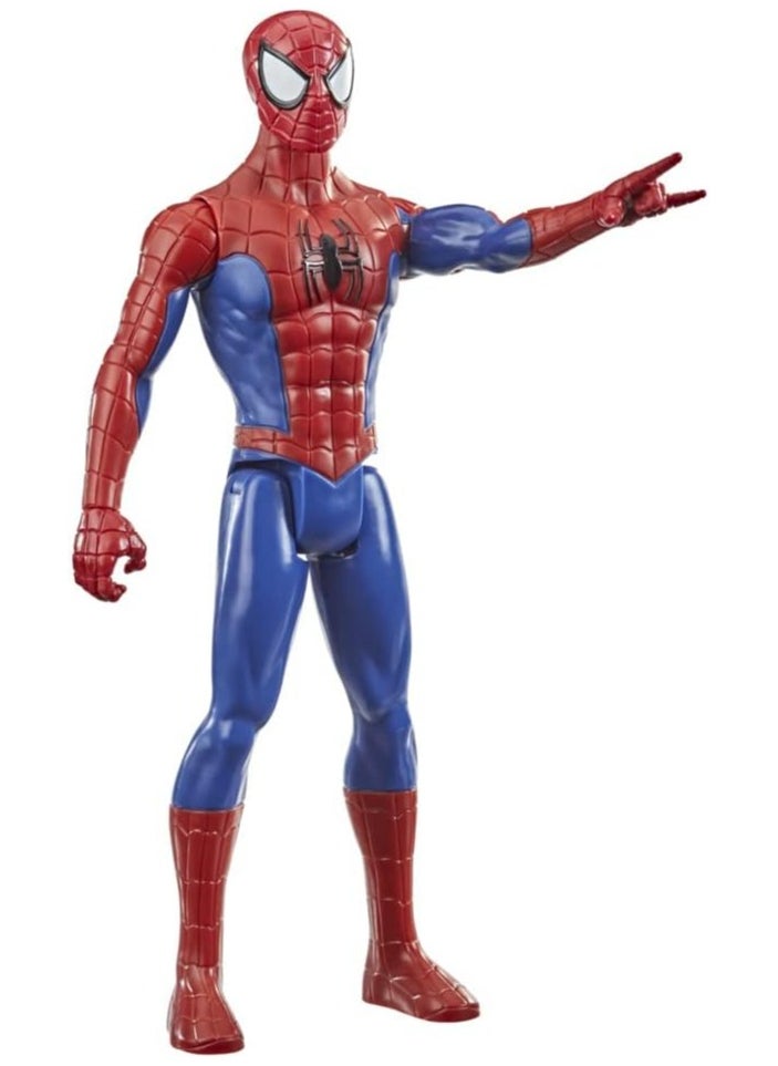 Marvel Spider-Man Titan Hero Series Spider-Man Action Figure, 12-Inch-Scale Super Hero Action Figure Toy, for Kids Ages 4 and Up