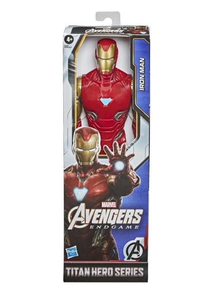 AVENGERS Marvel Titan Hero Series Collectible 12-Inch Iron Man Action Figure