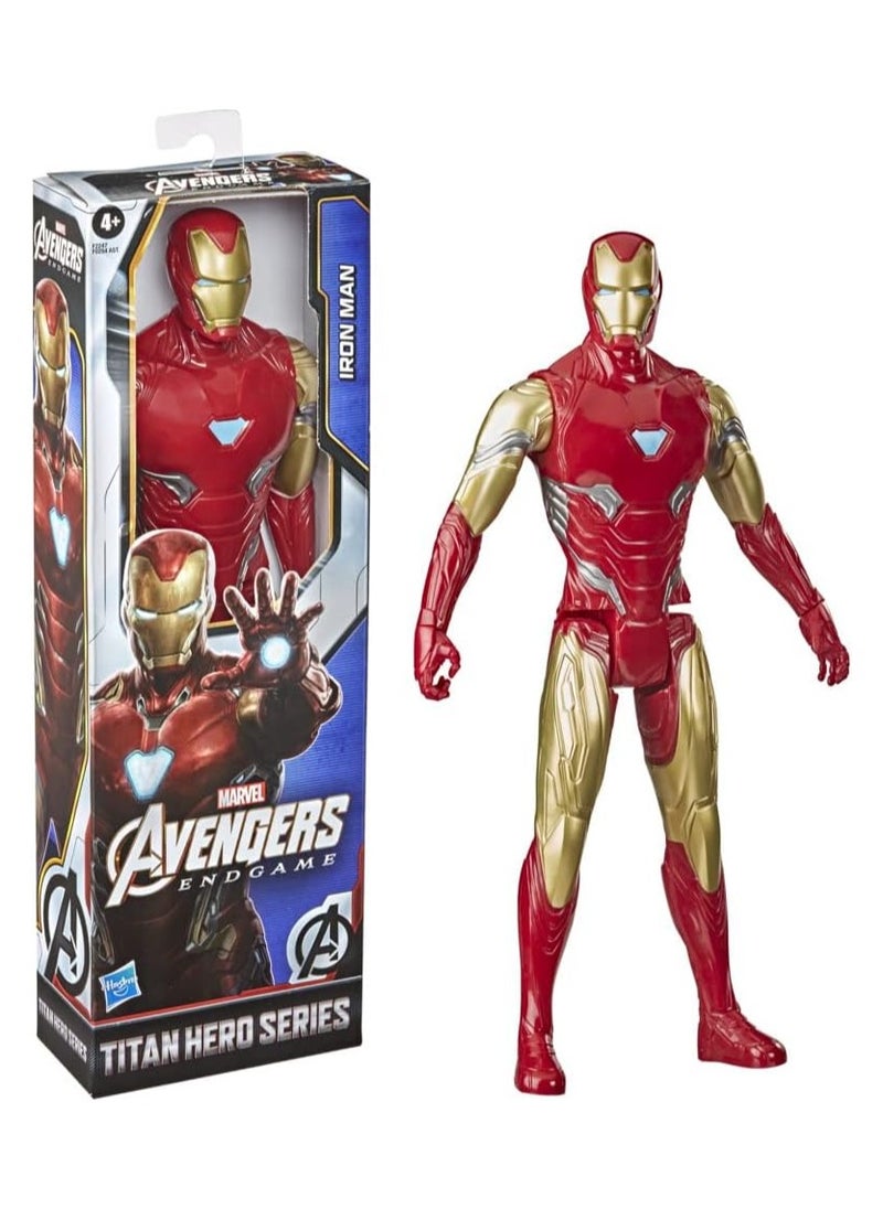 AVENGERS Marvel Titan Hero Series Collectible 12-Inch Iron Man Action Figure