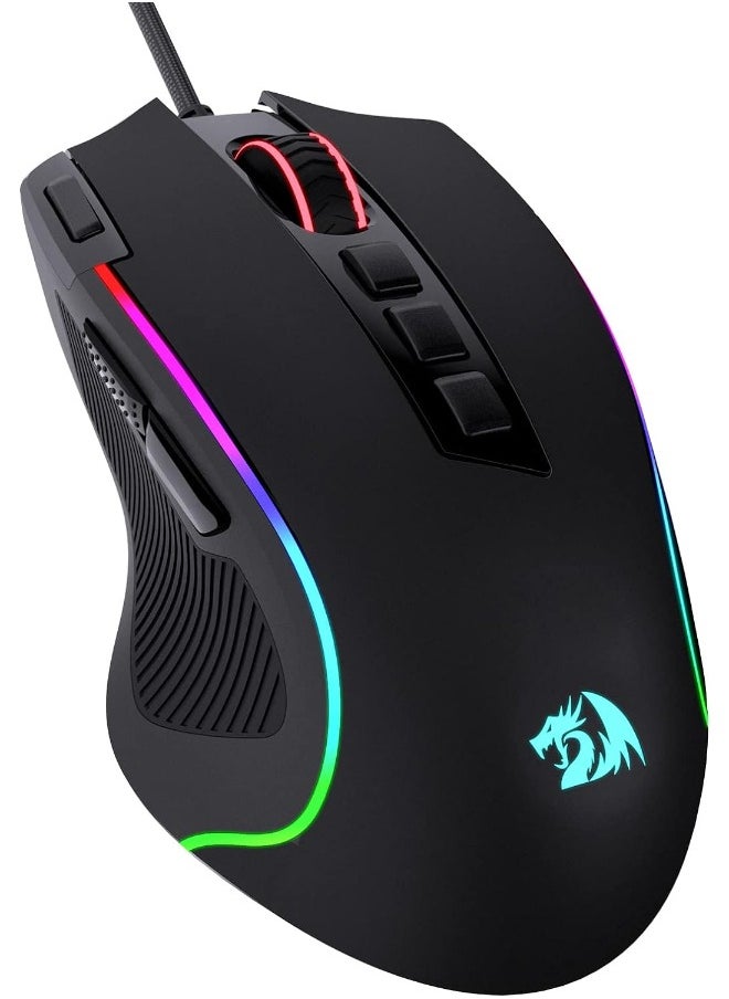 Predator Wired Gaming Mouse, Black, M612-Rgb