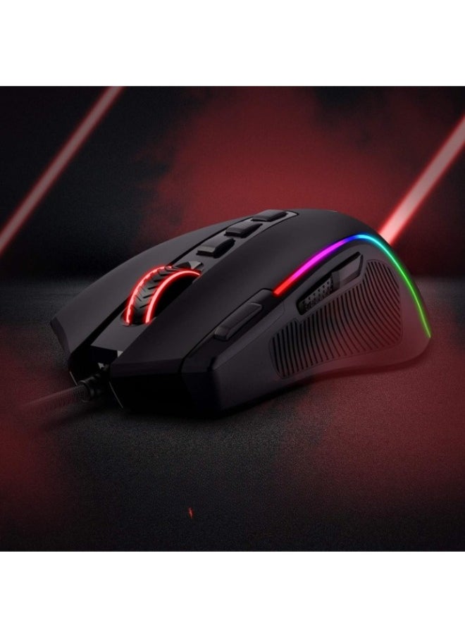 Predator Wired Gaming Mouse, Black, M612-Rgb