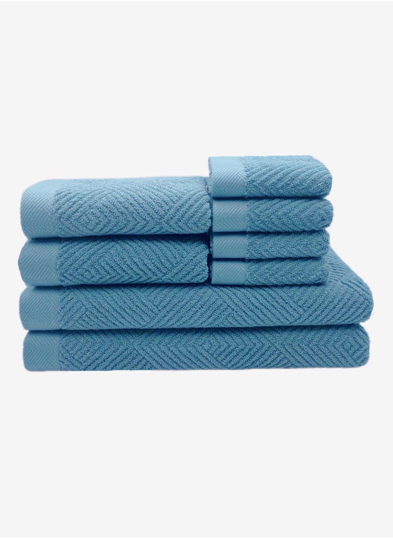 Quick drying and high water absorption luxury bath towels set 100% cotton soft and durable size 70 * 140cm sports hotel spa bathroom sensitive skin daily household use