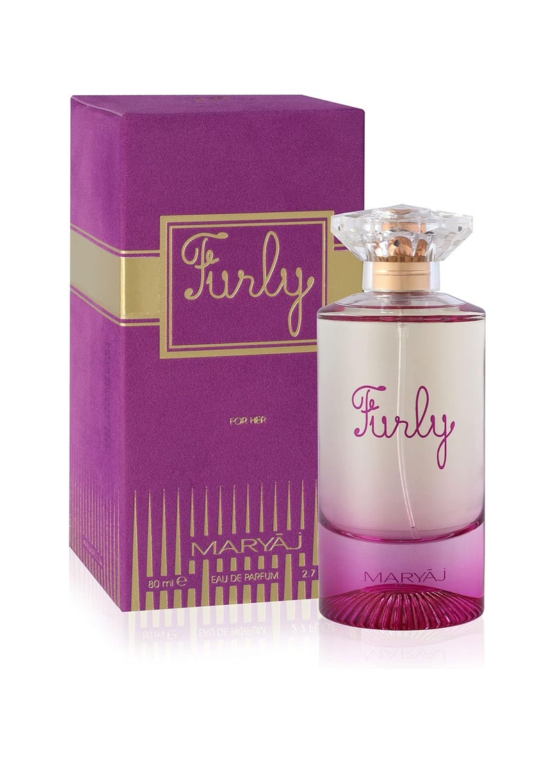 FURLY Eau De Parfum For Women, 80 ml
