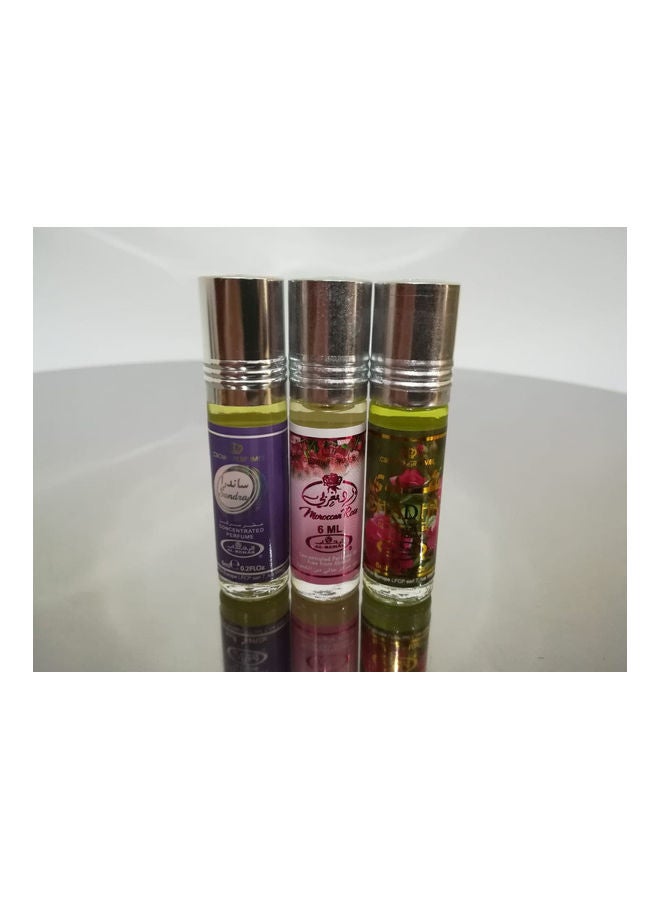 3-Piece Mix Concentrated Perfume Oil Set 6ml