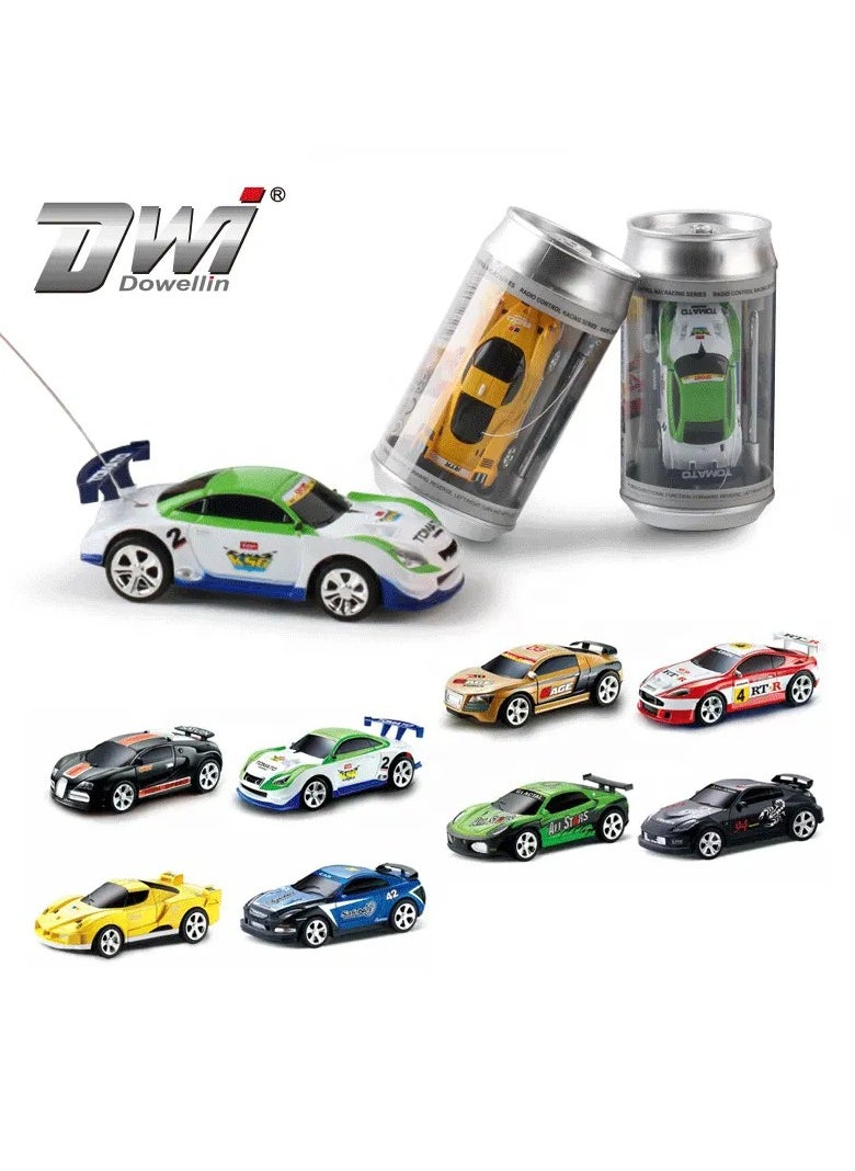 Electric powerful mini rc car with pocky can Green