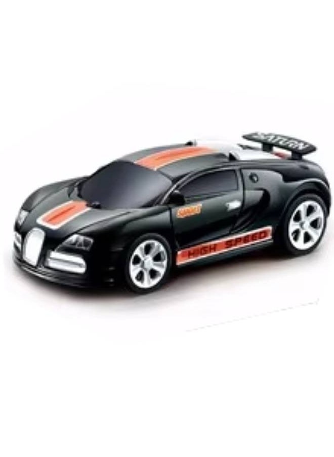 Electric powerful mini rc car with pocky can Black & Red