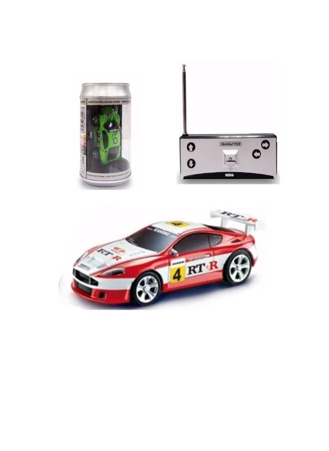 Electric powerful mini rc car with pocky can Red