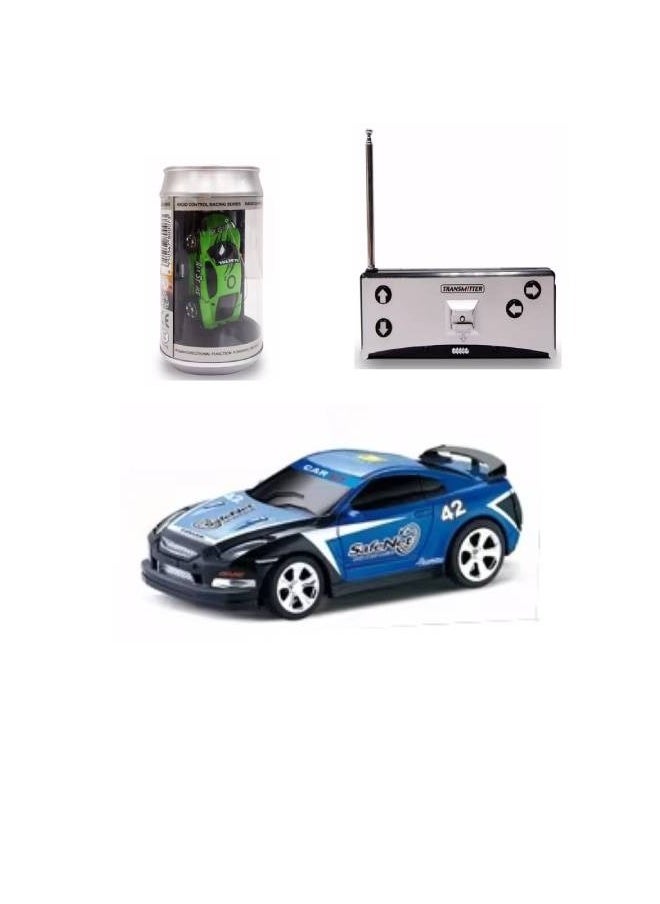 Electric powerful mini rc car with pocky can Blue