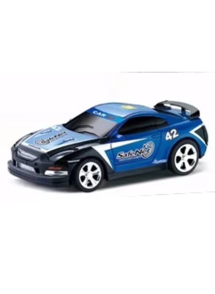 Electric powerful mini rc car with pocky can Blue