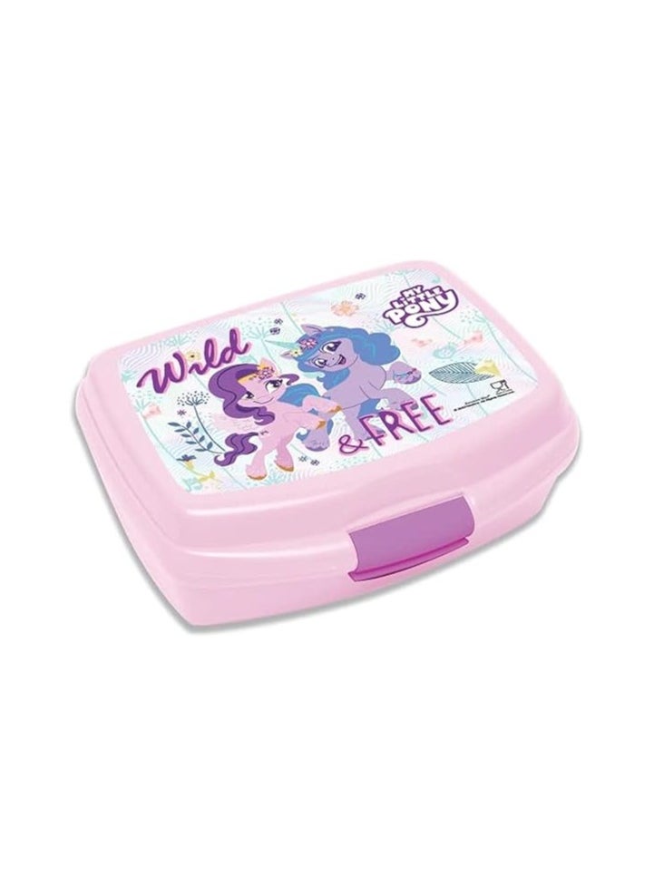 Rainbow Max Little Pony Lunch Box Container