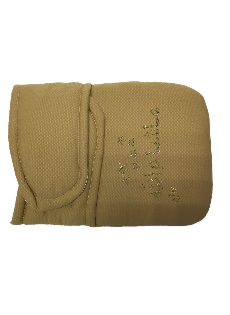 Baby sleeping Bag Velcro type attractive design-Beige Color from Sweet Baby.