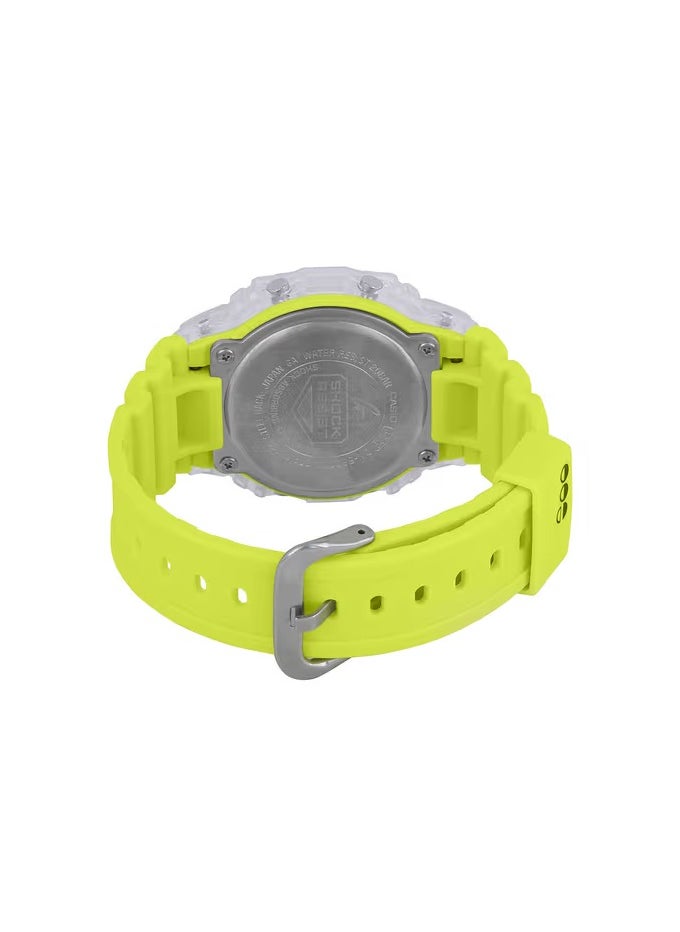 Casio G-Shock DW-5600GL-9DR Digital Dial Lime Green Resin Strap Men'S Watch