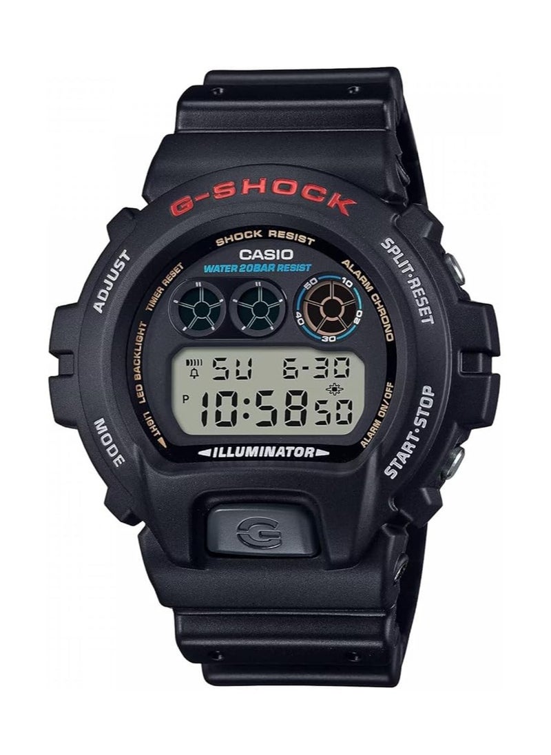 G-Shock Casio DW-6900UU-1DR Men's Resin Black Watch