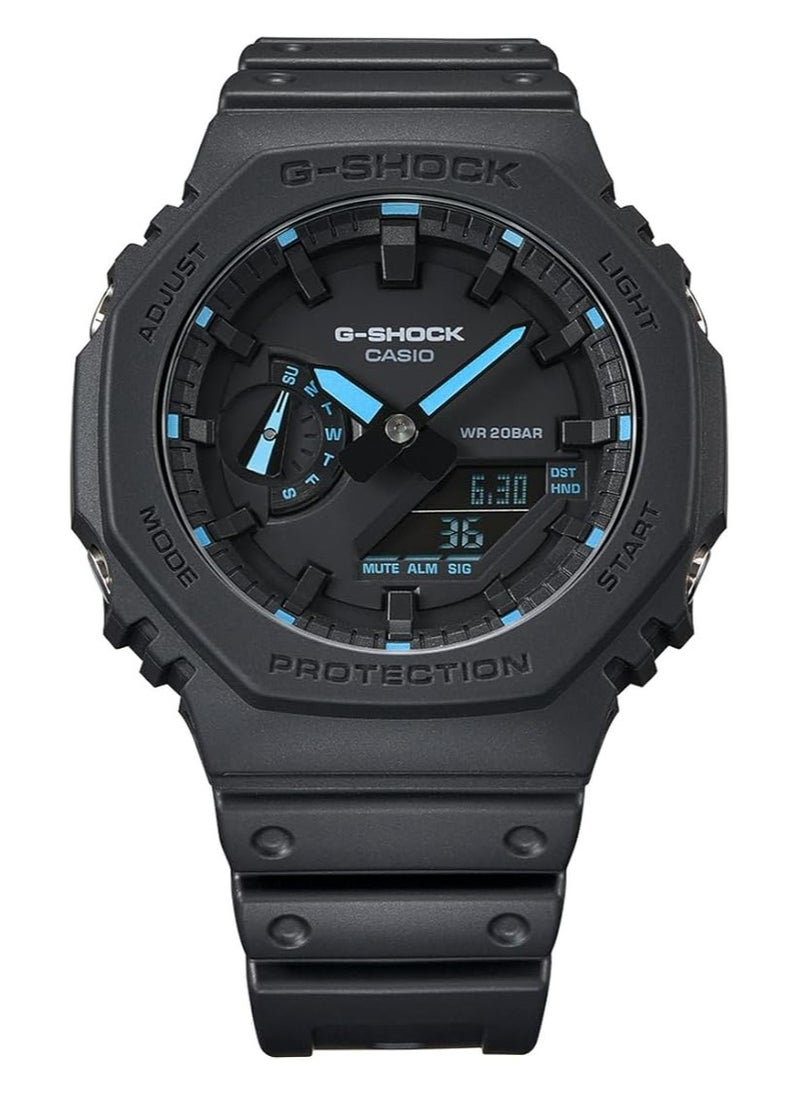 Casio G-Shock Watch - GA-2100-1A2DR Black Dial, Black Band