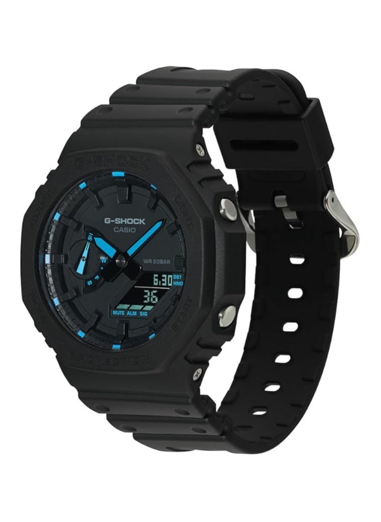 Casio G-Shock Watch - GA-2100-1A2DR Black Dial, Black Band