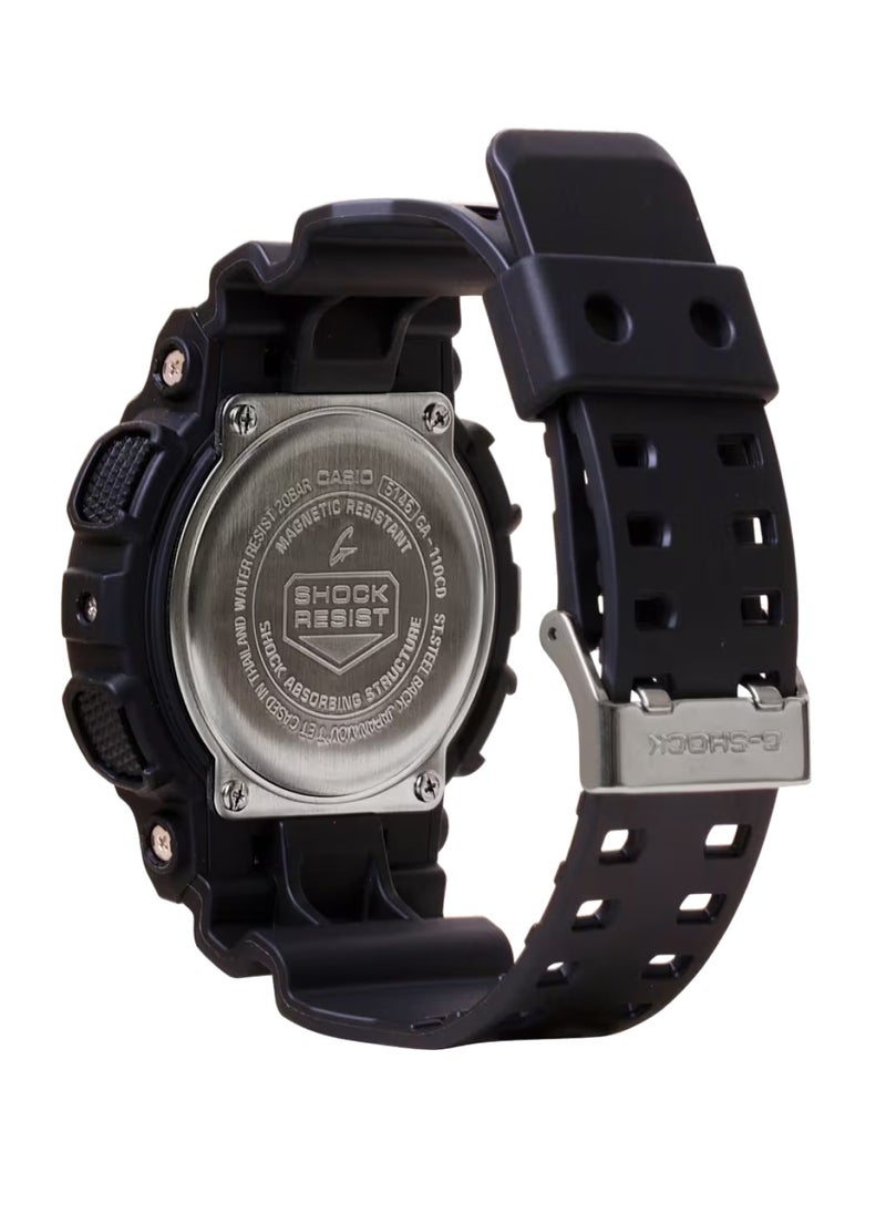 GA-110CD-1A3 Big G-SHOCK Watch Black with Sage Green Face