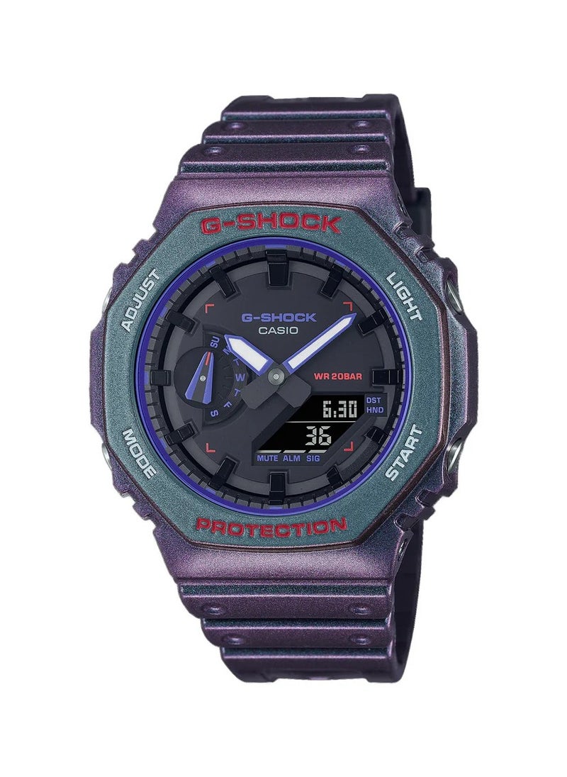 Casio Men G-Shock Carbon Core Structure Black Dial Analog  Digital Watch - GA-2100AH-6ADR