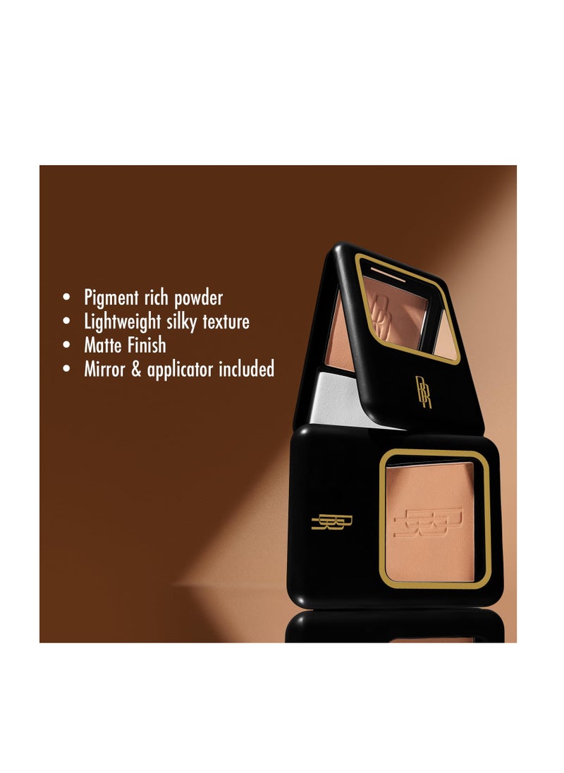 Black Radiance Natural Matte Foundation Powder, Minimizes Shine, Golden Almond