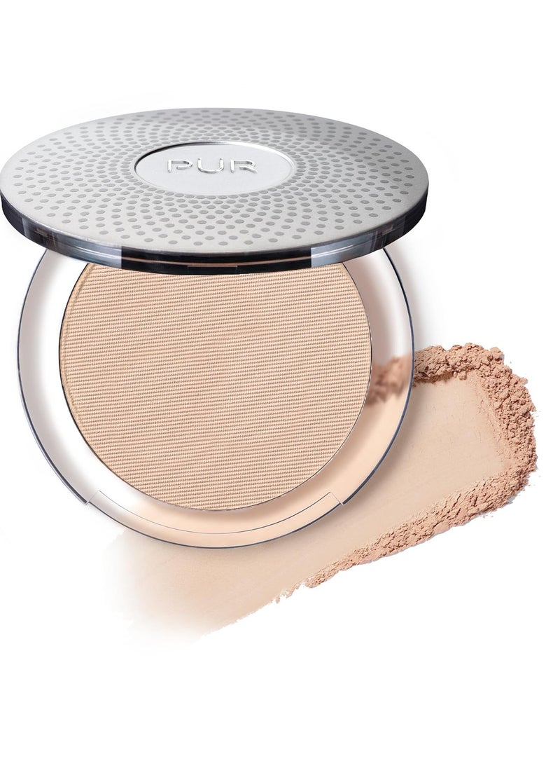 PÜR Beauty 4-in-1 Pressed Mineral Makeup SPF 15 Powder Foundation with Concealer & Finishing Powder- Medium to Full Coverage Foundation- Mineral-Based Powder- Cruelty-Free & Vegan Friendly