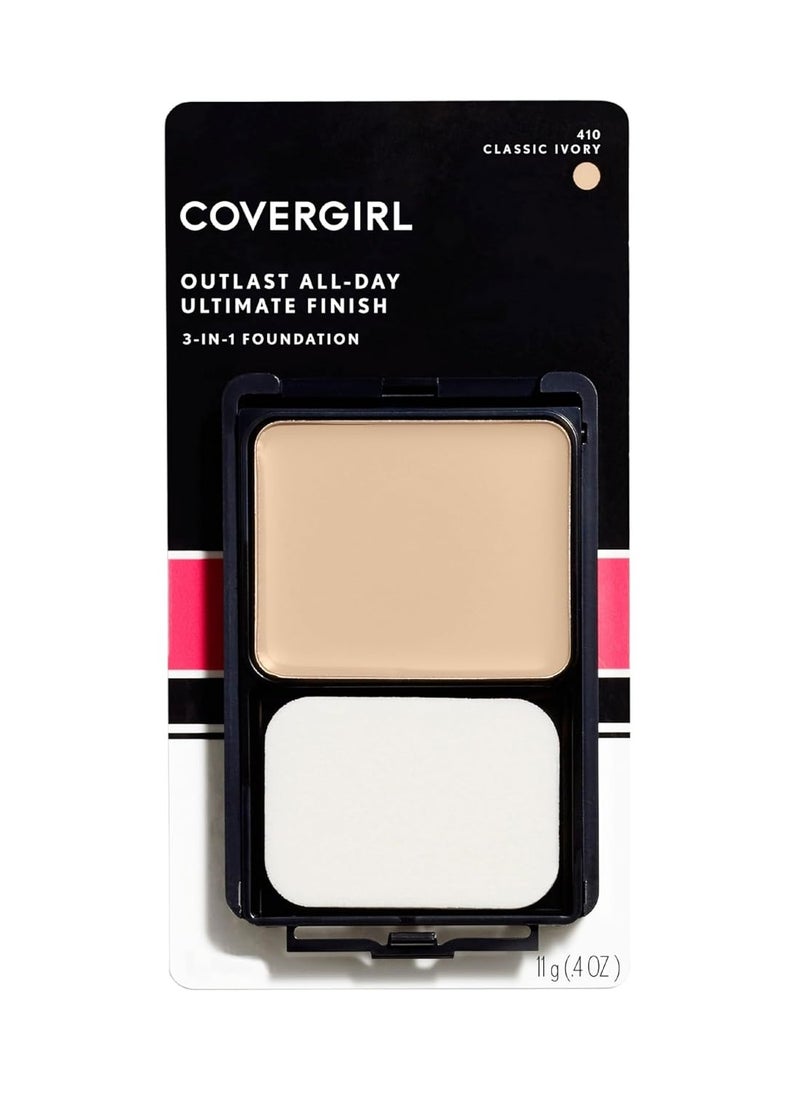 COVERGIRL Outlast All-Day Ultimate Finish Foundation, Classic Ivory