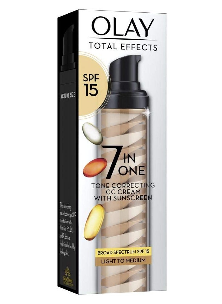 Olay Total Effects Tone Correcting CC Cream SPF 15, 1.7 fl oz