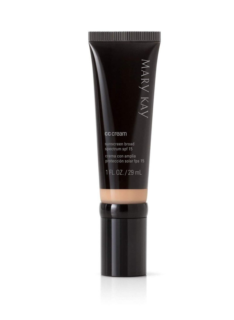 Mary Kay CC Cream: Lightweight Moisturizer & Sunscreen SPF 15 for All Skin Types (1 Fl Oz)