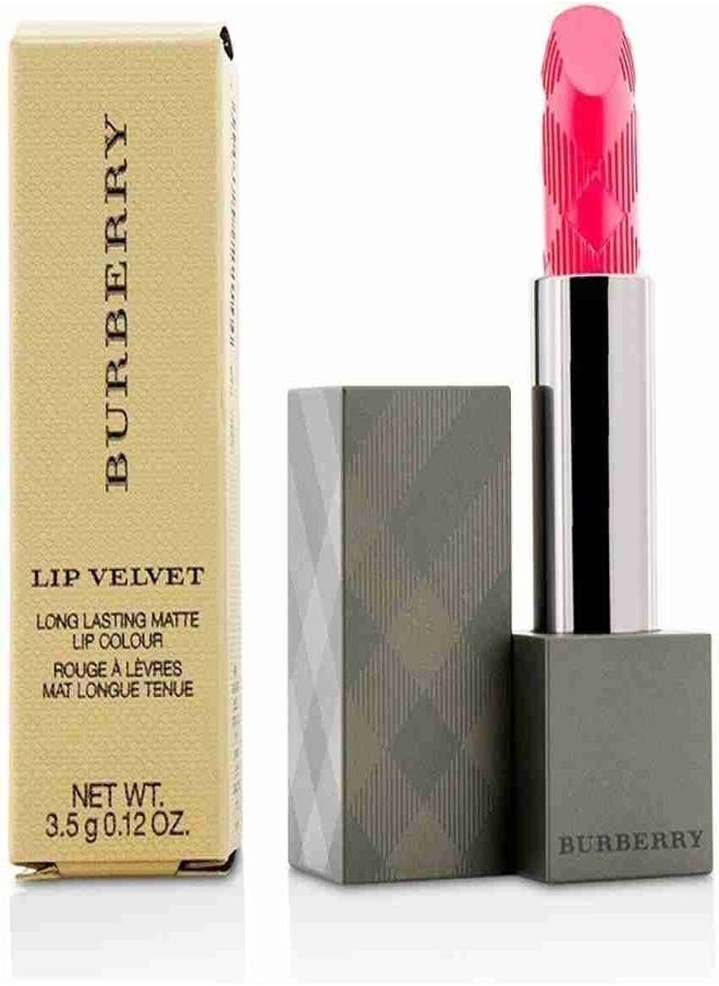 Burberry Lip Velvet Long Lasting Matte Lip Colour Fuchsia Pink No. 418 3.5 g