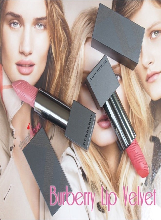 Burberry Lip Velvet Long Lasting Matte Lip Colour Fuchsia Pink No. 418 3.5 g
