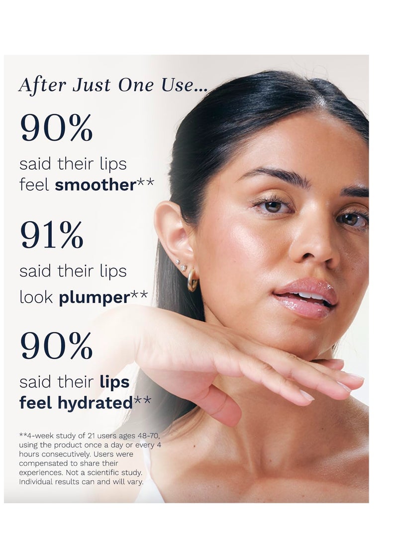 City Beauty City Lips Clear - Plumping Lip Gloss - Hydrate & Volumize - High Shine Lip Plumper - Hyaluronic Acid & Peptides Visibly Smooth Lip Wrinkles - Cruelty-Free
