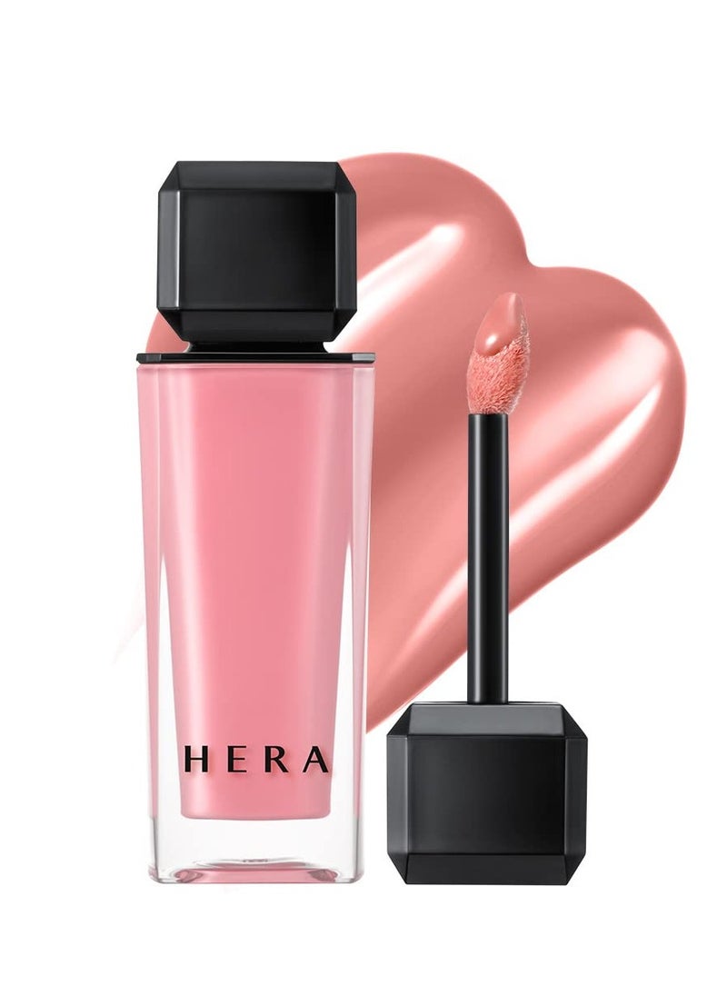 HERA Sensual Nude Gloss Jennie Picked Korean Makeup Lipstick for Smooth & voluptuous fuller-looking lips by Amorepacific 5g - LINGERIE (422)