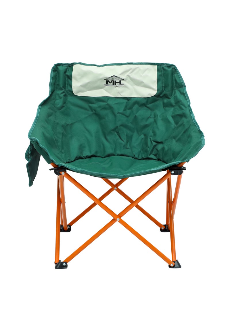 Portable Kids Camping Chair MH-1106 – Lightweight Folding Beach Chair for Children with Sturdy Frame and Comfortable Fabric, Ideal for Outdoor Adventures, Camping, and Picnics (Green)