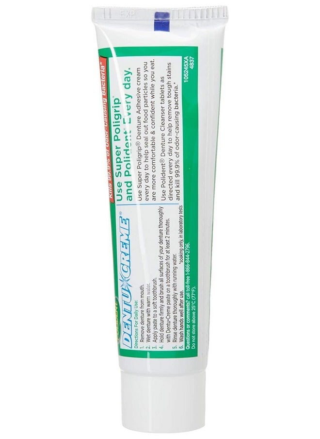 Dentu-Creme Denture Cleaner - 3.9 Oz, Pack Of 4
