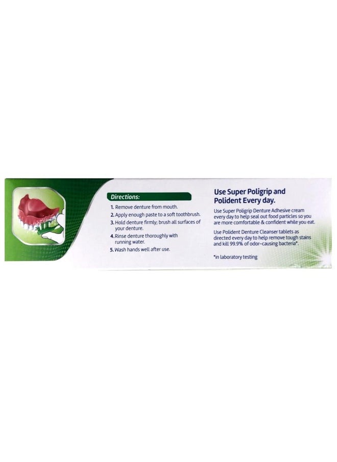 Dentu-Creme Denture Cleaner - 3.9 Oz, Pack Of 4