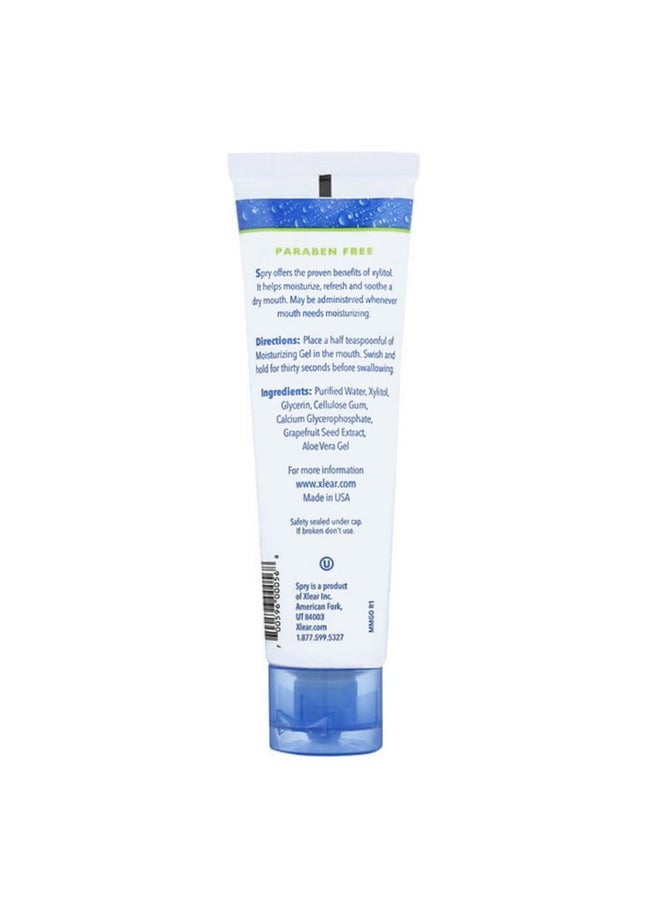 Xylitol Dry Mouth Gel, Natural, Long Lasting Mint Free And Sugar Free Mouth Moisturizer For Dry Mouth Relief, Original Flavor, 2 Oz