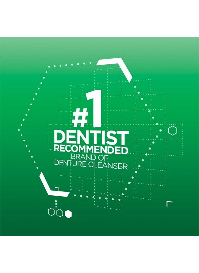 Overnight Whitening Denture Cleanser 120 Tablets (Pack Of 2)