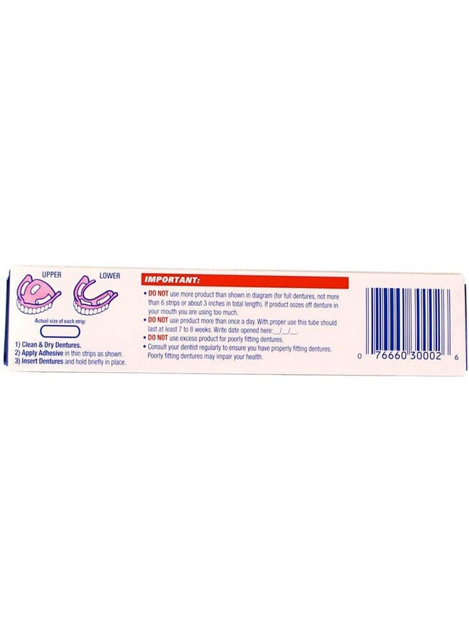 Free Denture Adhesive Cream 2.40 Oz (Pack Of 5)