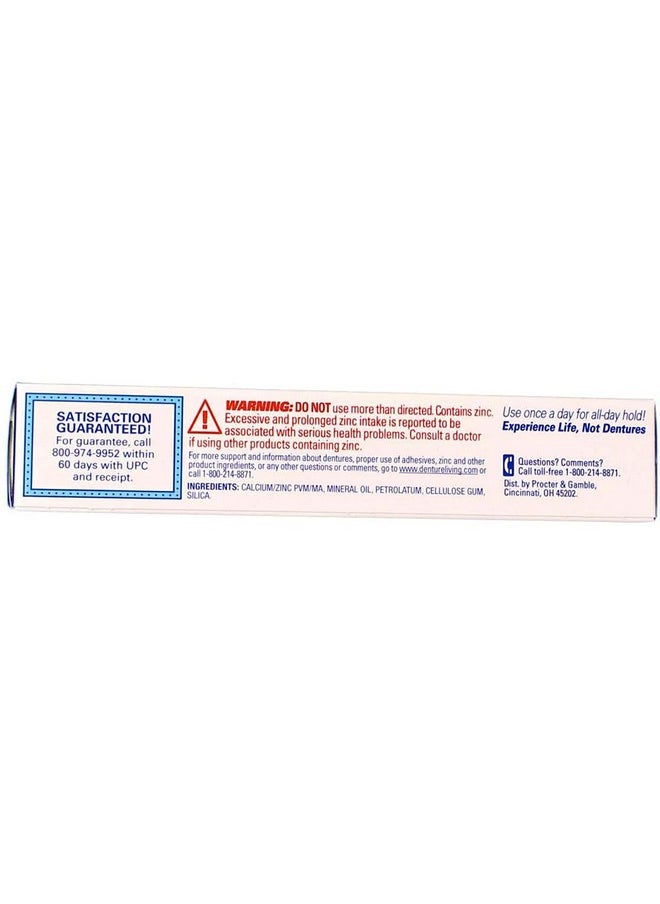 Free Denture Adhesive Cream 2.40 Oz (Pack Of 5)