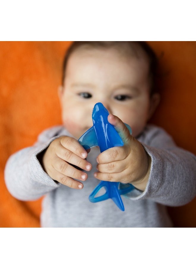 - Sharky Toothbrush, Training Teether Tooth Brush For Infant, Baby, And Toddler